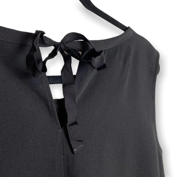 Fenn Right Manson Studio Black Jeweled  Blouse - Picture 7 of 10